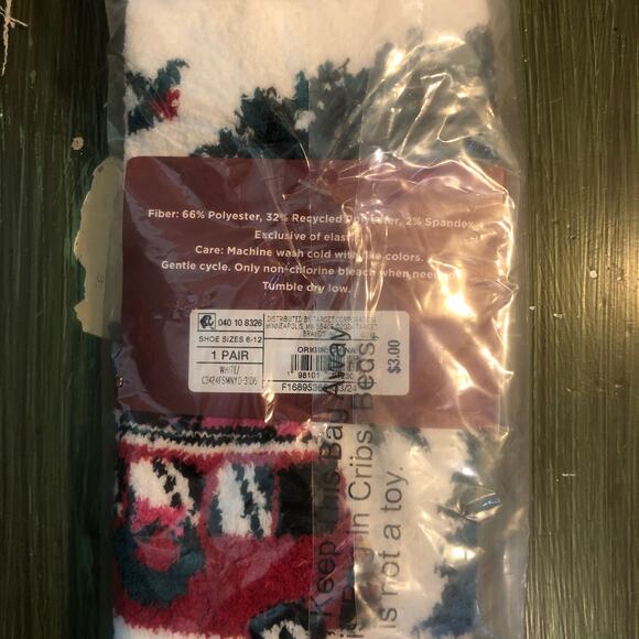 Wondershop NWT Men's Super Soft Christmas Crew Socks Size 6-12 - Picture 4 of 6